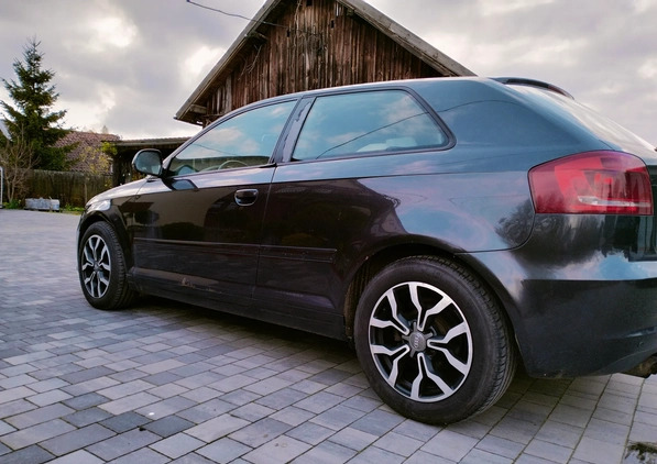 Audi A3 cena 16900 przebieg: 320000, rok produkcji 2008 z Karczew małe 466